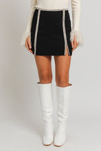 Load image into Gallery viewer, Klarissa Rhinestone Mini Skirt