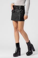 Load image into Gallery viewer, Kyra Leather Mini Skirt