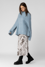 Load image into Gallery viewer, Elsa Oversized Knit Wide Mock Neck Sweater