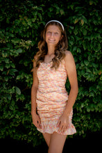 Load image into Gallery viewer, The Sophia Floral Print Ruched Mini Dress - Dawn & Renée Boutique