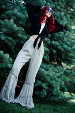 Load image into Gallery viewer, The Bree Tie Front Bell Sleeve Crop Top - Dawn & Renée Boutique