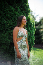 Load image into Gallery viewer, The Isabella Midi Dress with Side Cut Outs - Dawn & Renée Boutique