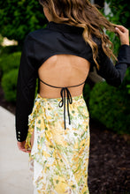 Load image into Gallery viewer, The Gia Backless Button Up Crop Top - Dawn & Renée Boutique