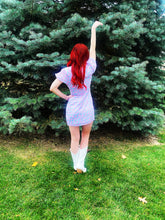 Load image into Gallery viewer, The Juliette Floral Puff Sleeve Mini Dress - Dawn & Renée Boutique