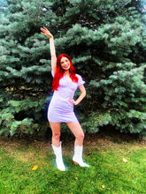 Load image into Gallery viewer, The Juliette Floral Puff Sleeve Mini Dress - Dawn & Renée Boutique