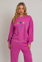 Load image into Gallery viewer, Noelle &quot;Happy Holidays&quot; Crewneck Sweatshirt and Cargo Sweatpants Set
