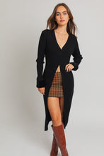 Load image into Gallery viewer, Sabrina Fur Cuff Long Sweater Cardigan
