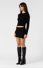 Load image into Gallery viewer, Lara Long Sleeve Top and Mini Skirt Set
