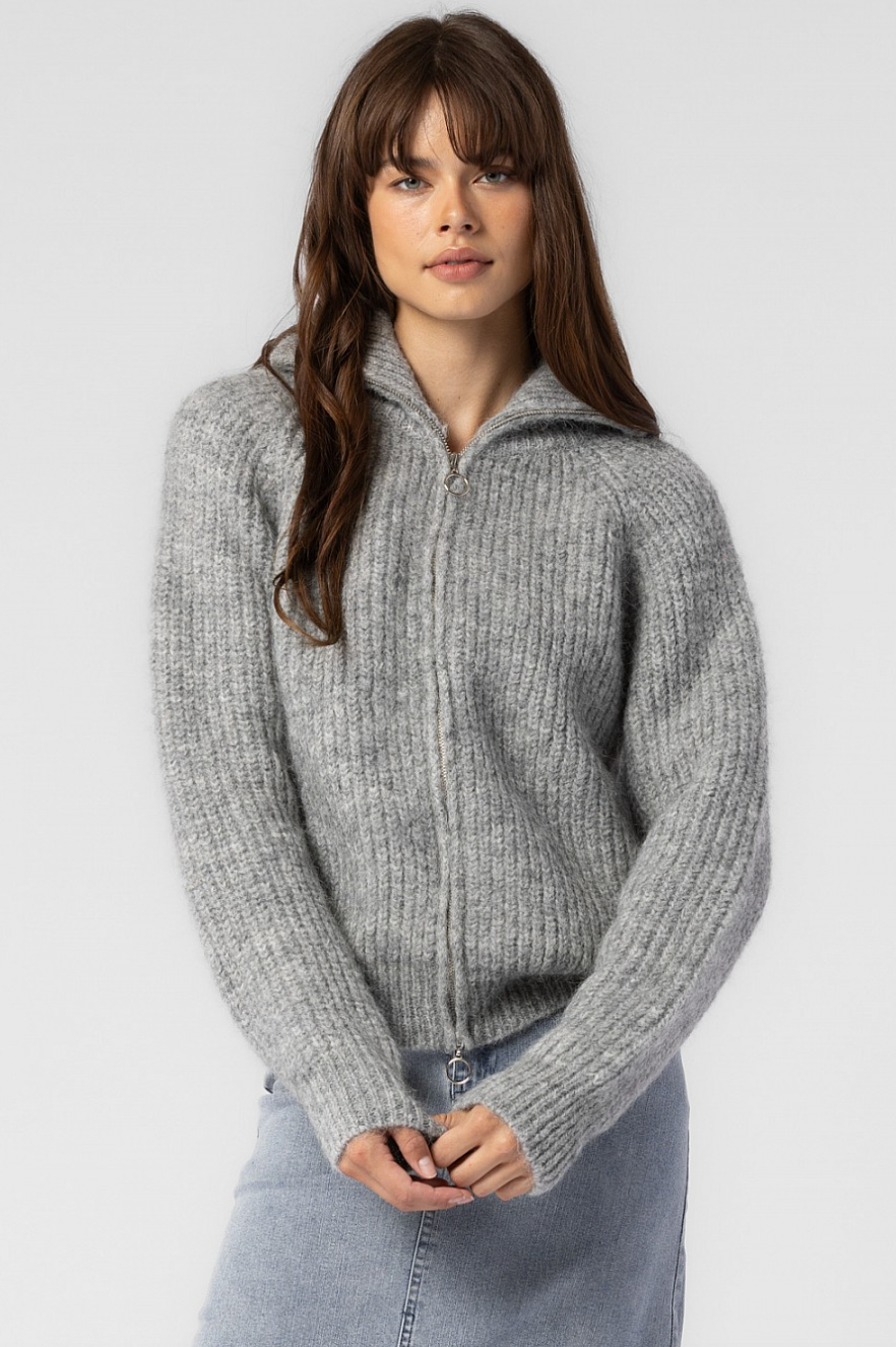 Maggie Zip Up Sweater
