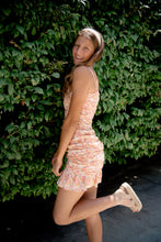 Load image into Gallery viewer, The Sophia Floral Print Ruched Mini Dress - Dawn &amp; Renée Boutique
