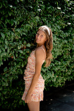 Load image into Gallery viewer, The Sophia Floral Print Ruched Mini Dress - Dawn &amp; Renée Boutique
