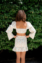 Load image into Gallery viewer, The Adriana Floral Smocked Crop Top and Skirt Set - Dawn &amp; Renée Boutique
