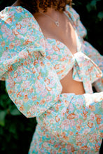 Load image into Gallery viewer, The Adriana Floral Smocked Crop Top and Skirt Set - Dawn &amp; Renée Boutique
