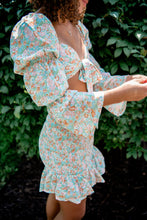 Load image into Gallery viewer, The Adriana Floral Smocked Crop Top and Skirt Set - Dawn &amp; Renée Boutique
