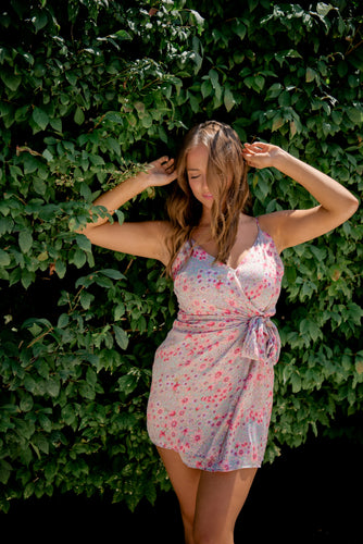 The Ava Floral Print Wrap Dress - Dawn & Renée Boutique