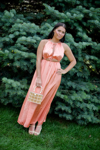 The Ophelia Sleeveless Cutout Maxi Dress - Dawn & Renée Boutique