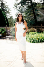 Load image into Gallery viewer, The Zoe One-Shoulder Cut Out Midi Dress - Dawn &amp; Renée Boutique
