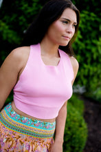 Load image into Gallery viewer, The Jules Knit Tie Criss Cross Crop Top - Dawn &amp; Renée Boutique
