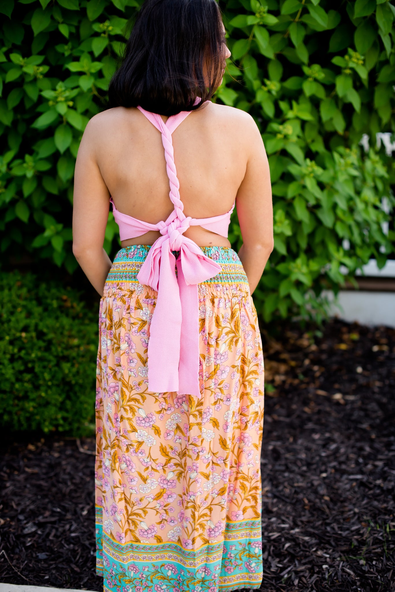 Aura Floral Print Maxi Skirt – Dawn and Renée Boutique