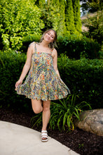 Load image into Gallery viewer, The Lilo Leaf Print Mini Dress - Dawn &amp; Renée Boutique
