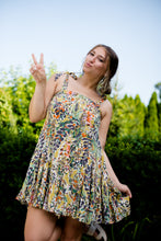 Load image into Gallery viewer, The Lilo Leaf Print Mini Dress - Dawn &amp; Renée Boutique

