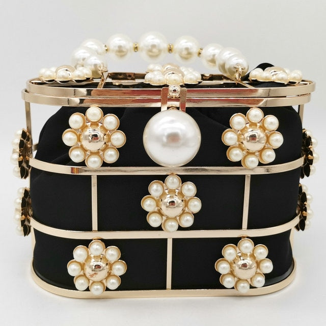The Pearla Rhinestone Handbag - Dawn & Renée Boutique