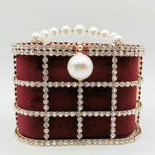 Load image into Gallery viewer, The Pearla Rhinestone Handbag - Dawn &amp; Renée Boutique
