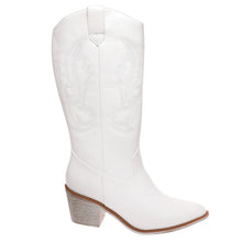 Load image into Gallery viewer, Embroidered Stitched Cowboy Boot - Dawn &amp; Renée Boutique
